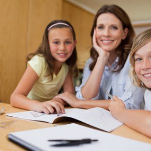 Homeschooling children