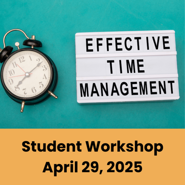 Student Workshop on Time Management